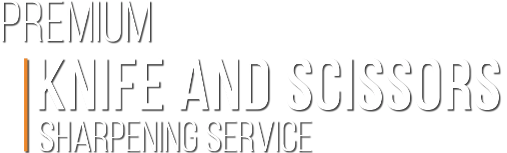 Premium knife and scissors sharpening service.